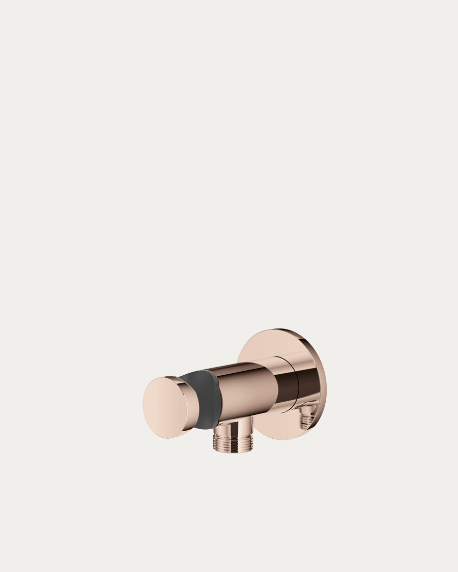Mariner priključak tuša sa nosačem, rose gold