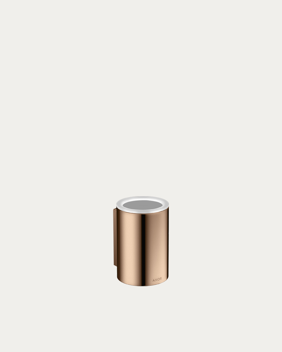 Hansgrohe Axor čaša zidna Circular, polished red gold