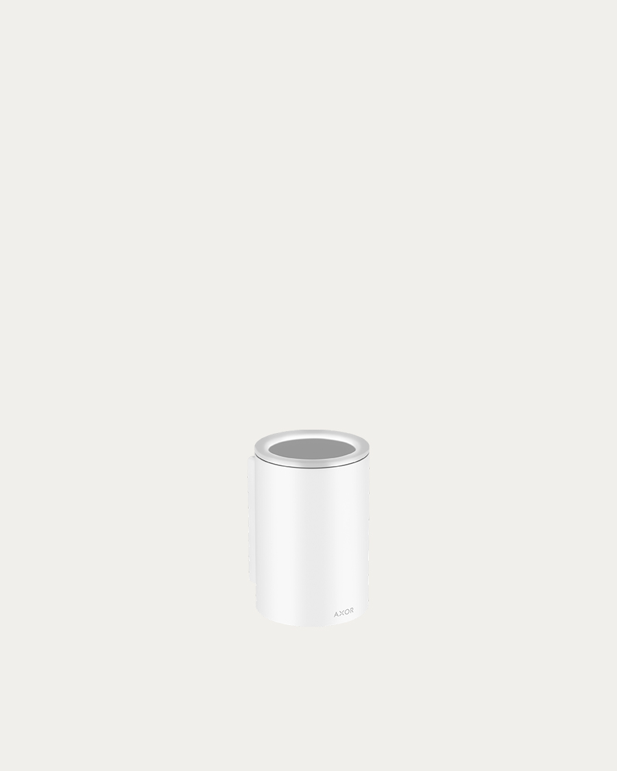 Hansgrohe Axor čaša zidna Circular, matt white