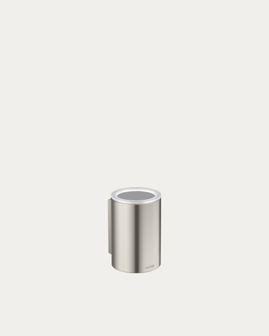 Hansgrohe Axor čaša zidna Circular, stainless steel optic