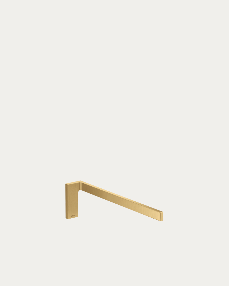 Hansgrohe Axor držač ručnika sa jednom ručkom Rectangular, brushed gold optic