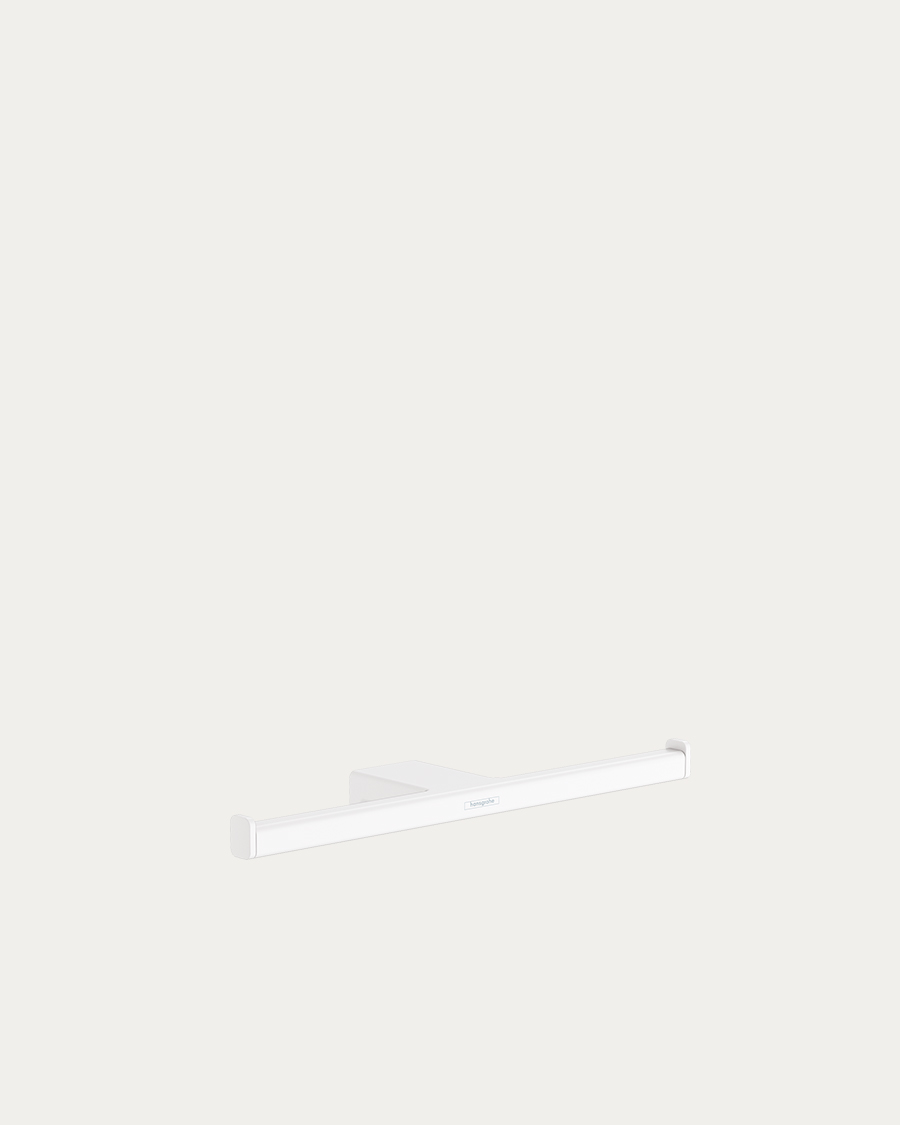 Hansgrohe držač toaletnog papira 2/2 AddStoris, matt white