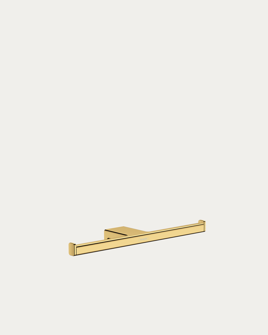 Hansgrohe držač toaletnog papira 2/2 AddStoris, polished gold optic