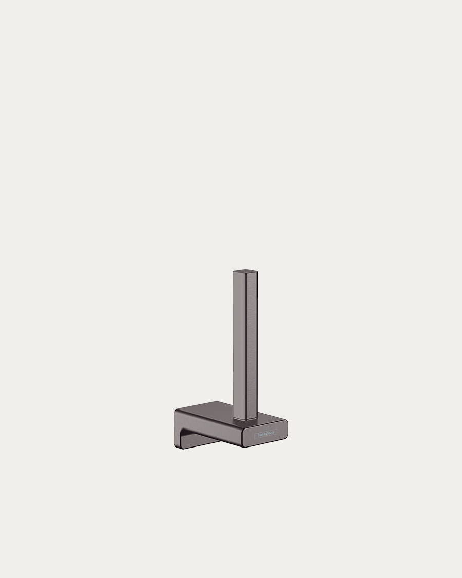 Hansgrohe držač toaletnog papira okomiti AddStoris, brushed black chrome