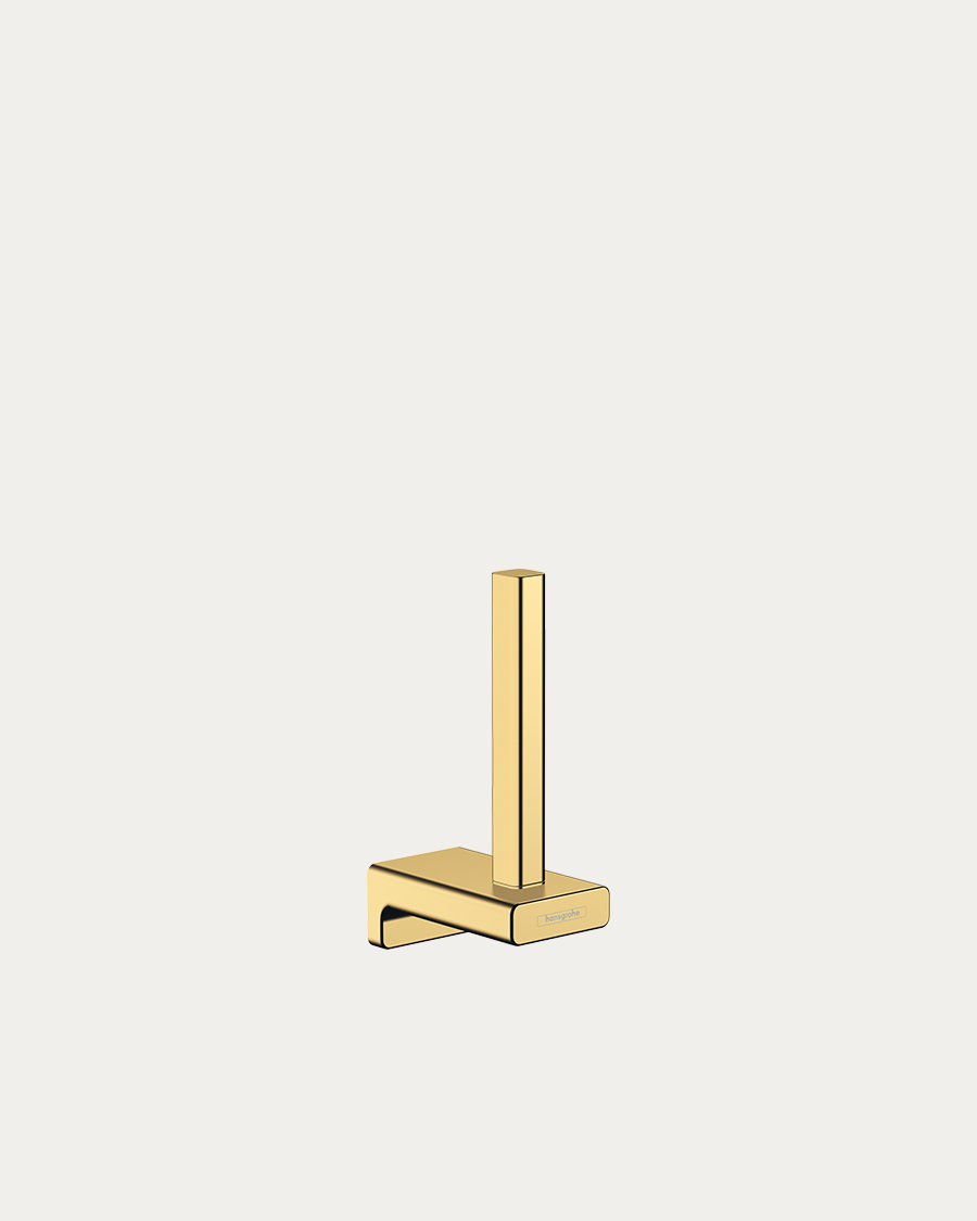 Hansgrohe držač toaletnog papira okomiti AddStoris, polished gold optic
