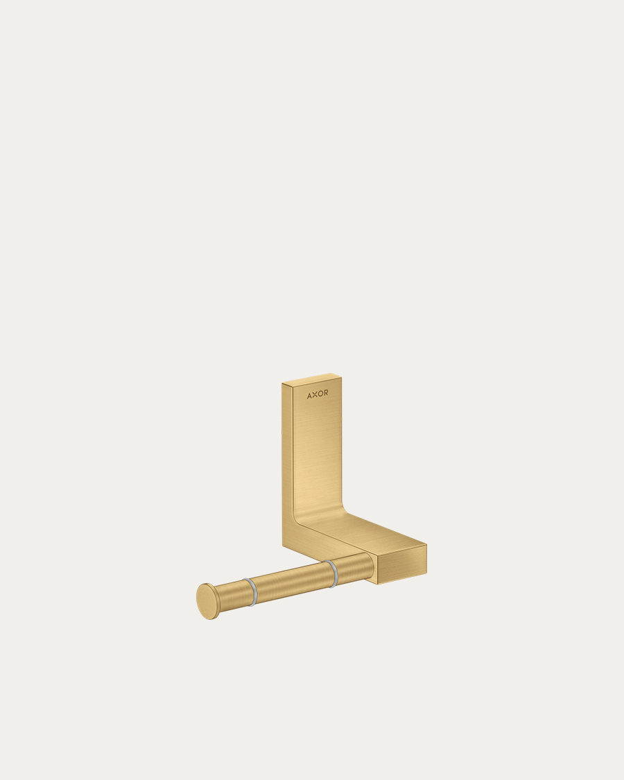 Hansgrohe Axor držač toaletnog papira Rectangular, brushed gold optic