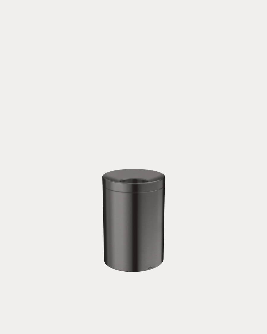 Hansgrohe Axor koš za smeće Circular, brushed black chrome