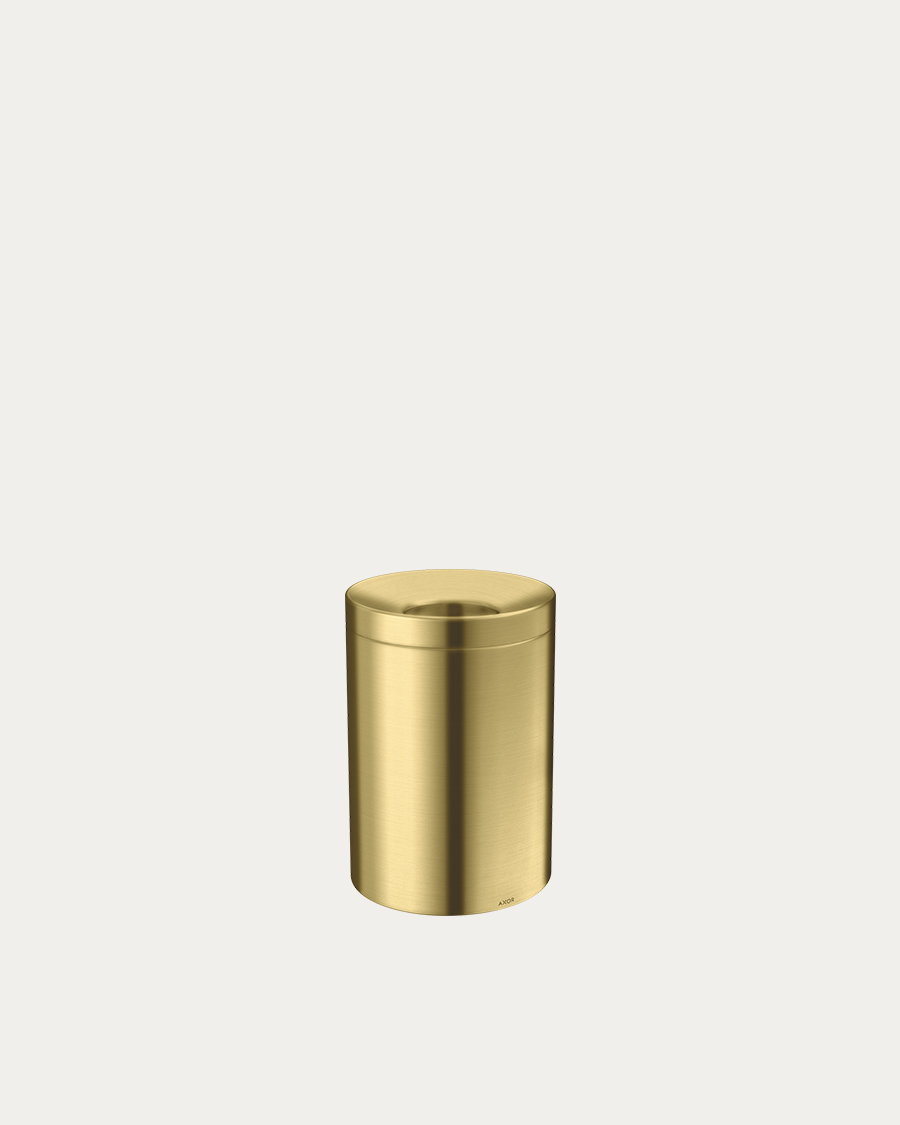 Hansgrohe Axor koš za smeće Circular, brushed brass