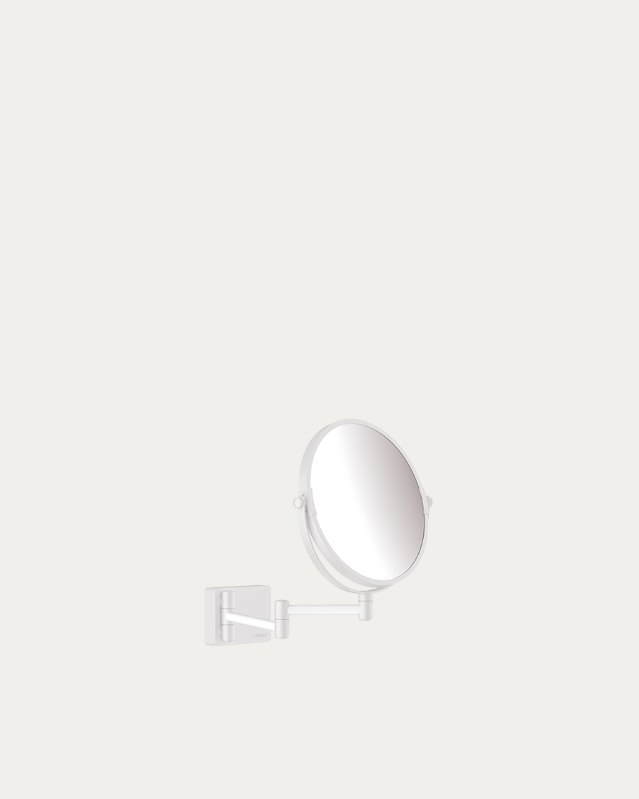 Hansgrohe kozmetičko ogledalo AddStoris, matt white