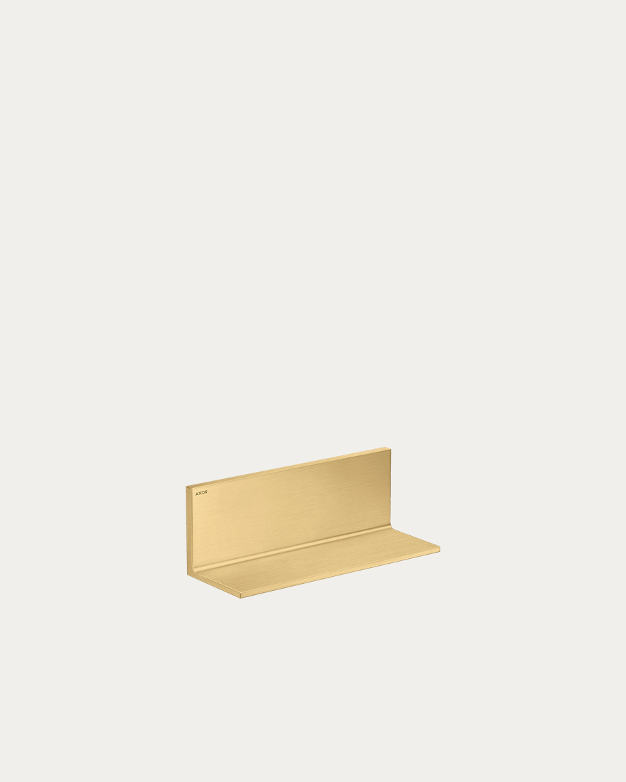 Hansgrohe Axor polica Rectangular 300, brushed gold optic