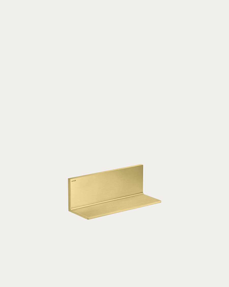 Hansgrohe Axor polica Rectangular 300, brushed brass