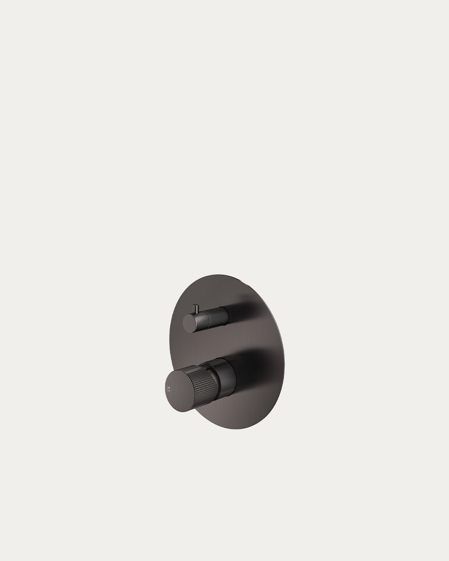 Mariner Logica Shine podžbukna miješalica za kadu/tuš kadu, gun metal