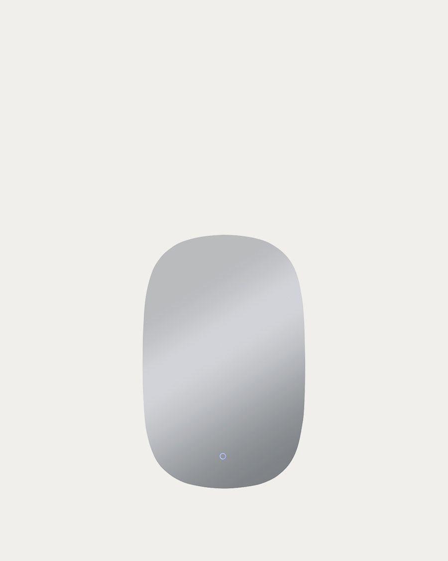 Idealaqua ogledalo Inalco s LED rasvjetom, 58x90 cm