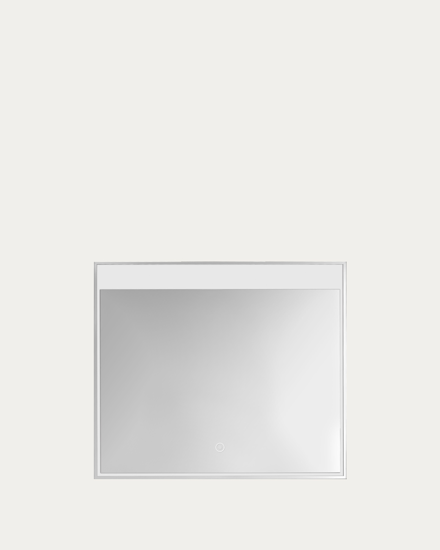 Idealaqua ogledalo Slim s LED rasvjetom, 70x60 cm