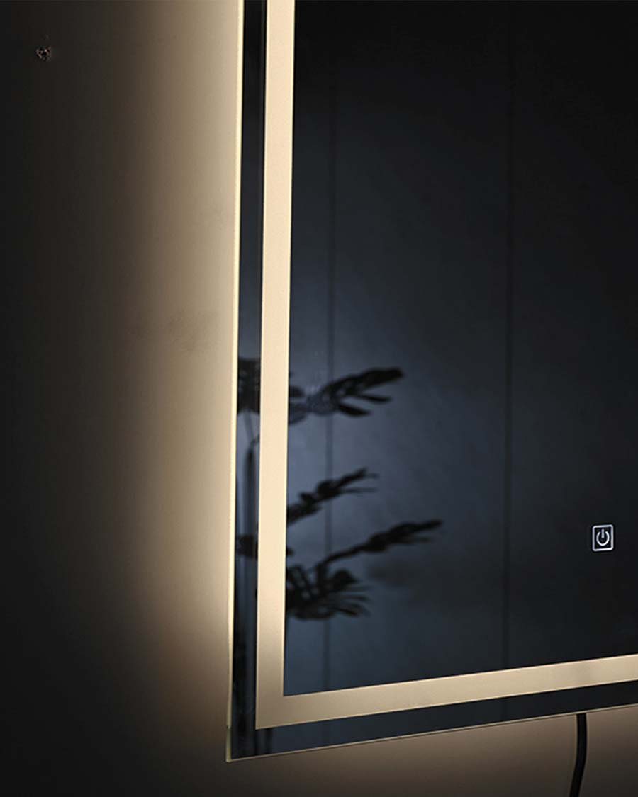 Idealaqua ogledalo s LED rasvjetom, 60x80 cm