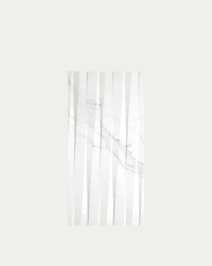 Cifre Statuario Brillo Relieve Sigma PB 30x90 cm