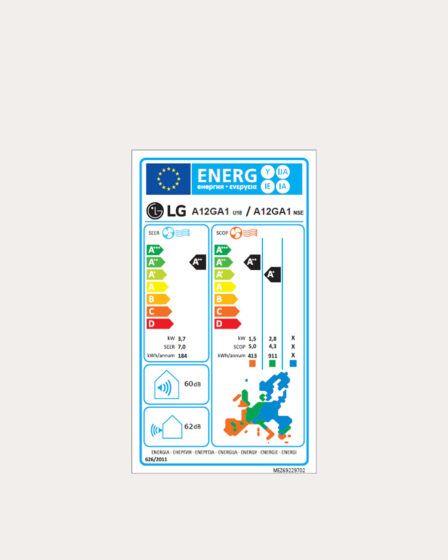 LG klima unutarnja jedinica Artcool New Gallery 3,5/4,0 kW – slika 1