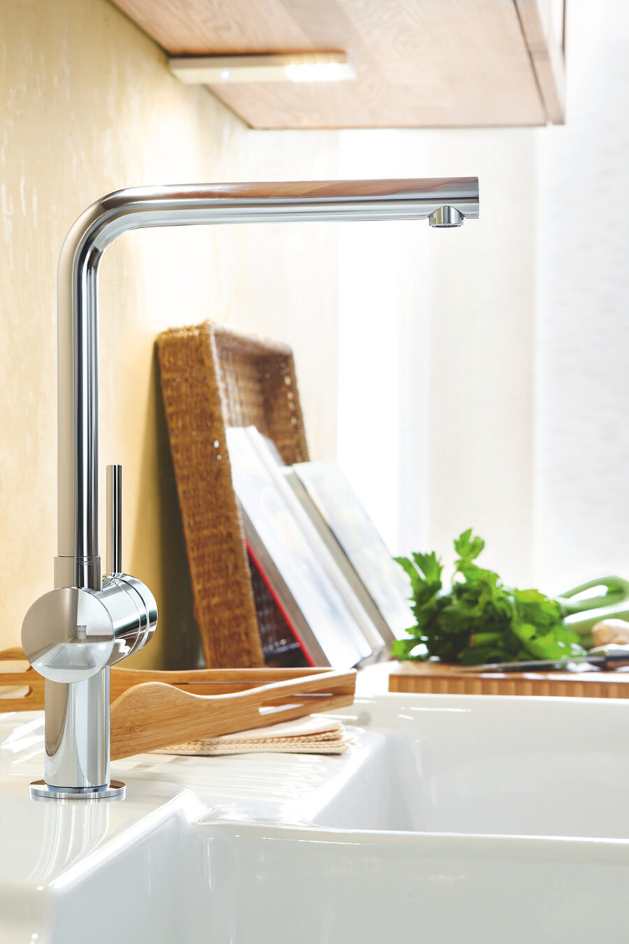 Grohe Minta miješalica za sudoper kvadratna,krom