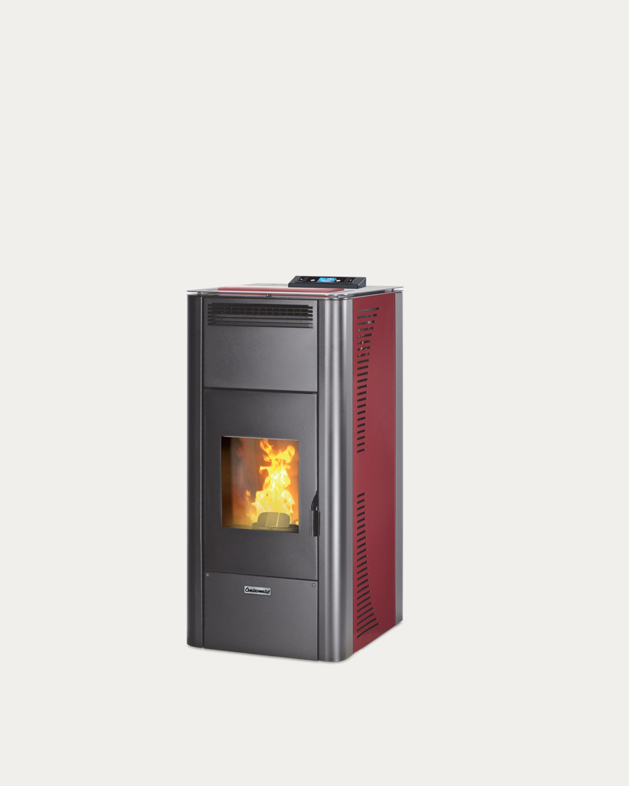 Centrometal Centropelet peć na pelete ZV24-NE-C, 22 kW, crvena