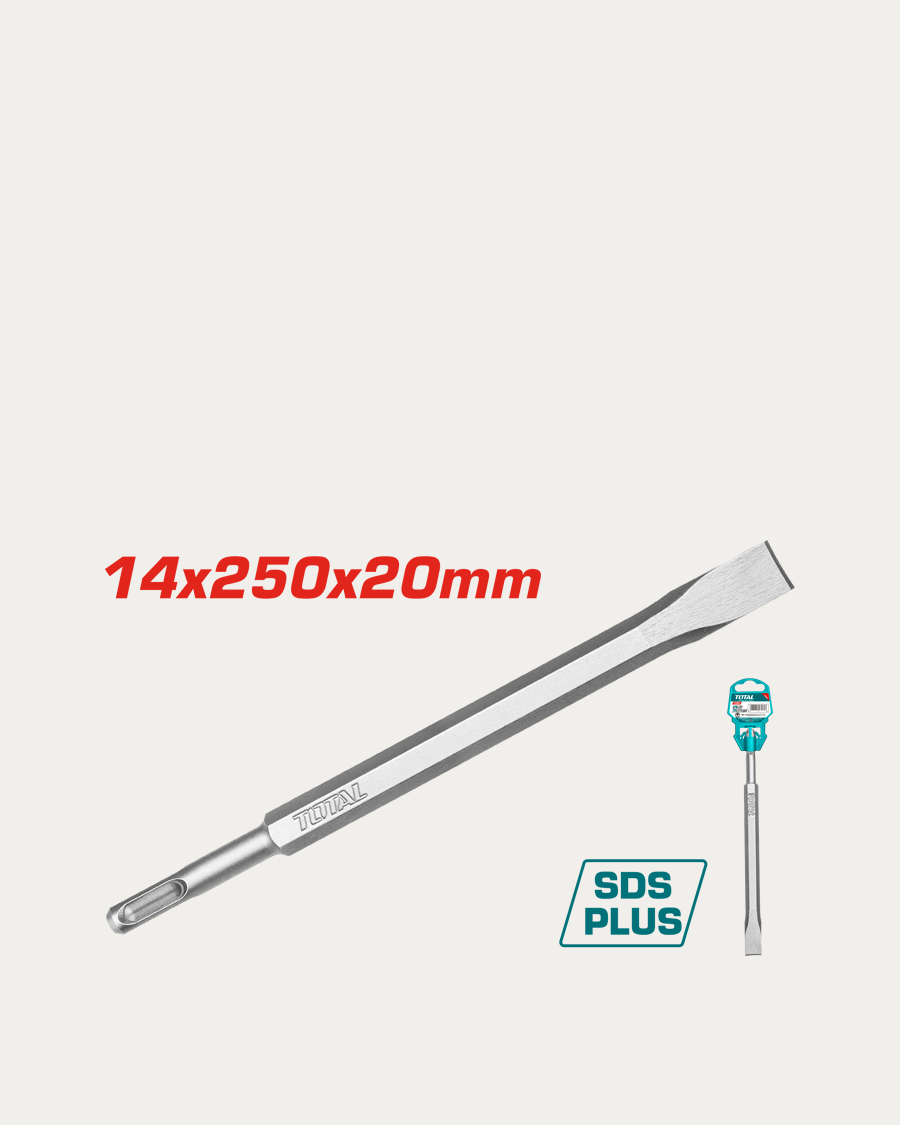Total pribor dlijeto plosnato 14x250x20 mm sds plus