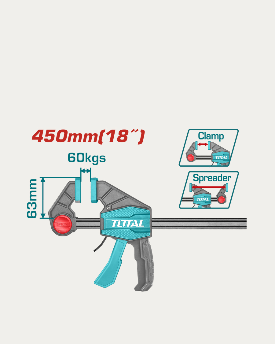 Total stega 450 mm