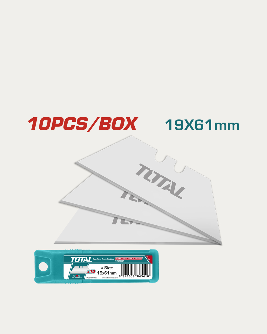 Total rezervne oštrice za skalpel trapezoid 10 kom