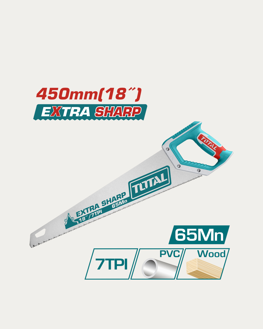 Total ručna pila za drvo 450 mm