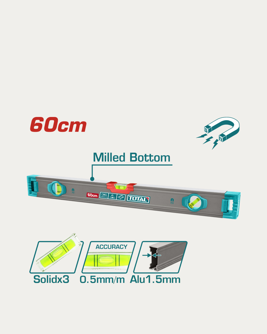 Total libela s magnetima  60 cm