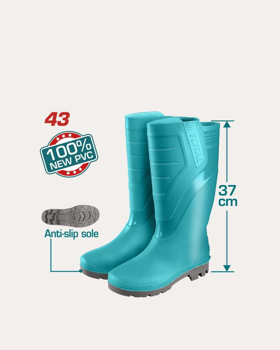 Total gumene čizme vel.43