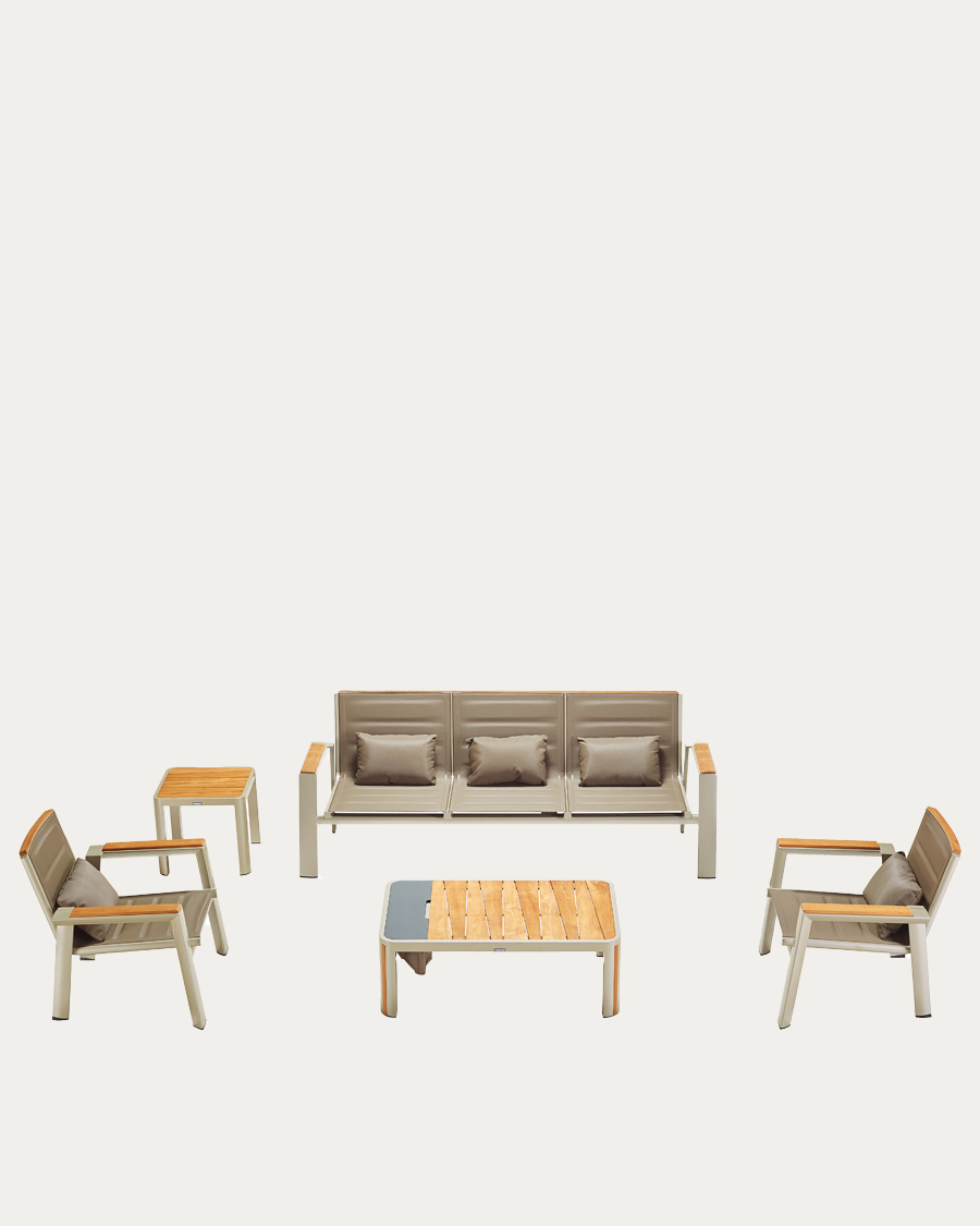 Idealaqua Geneva vrtni stol 110x70 cm