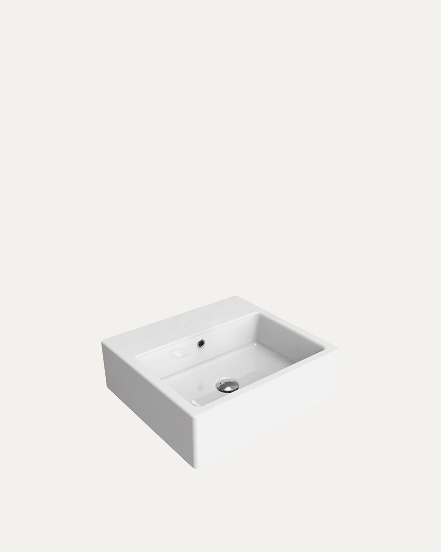 Flaminia Aqualight umivaonik 50x45x16 cm, rosso rubens