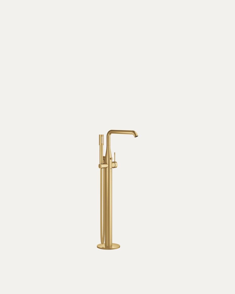Grohe Essence samostojeća miješalica za kadu brushed cool sunrise