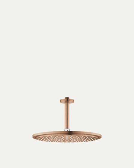 Grohe Rainshower Cosmopolitan 310 stropni tuš brushed warm sunset