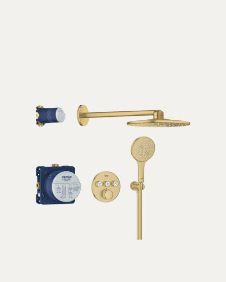Grohe Grohtherm Smartcontrol set + Smartactive 310 brushed cool sunrise