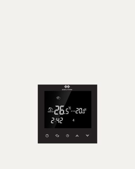 Idealterm termostat za podno grijanje MT-002 wi-fi, crni
