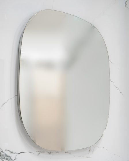 Idealaqua R Meira ogledalo, 80x80 cm, sa zaobljenim rubovima – slika 1