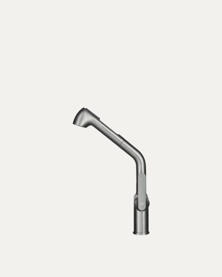 Idealaqua Higold 4.0 miješalica za sudoper sa tušem, gun metal