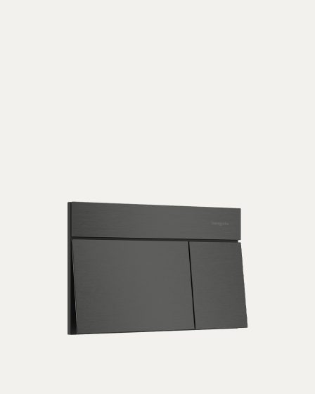 Hansgrohe iFrame Element E tipka za vodokotlić, brushed black chrome