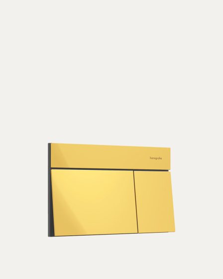 Hansgrohe iFrame Element E tipka za vodokotlić, polished gold optic