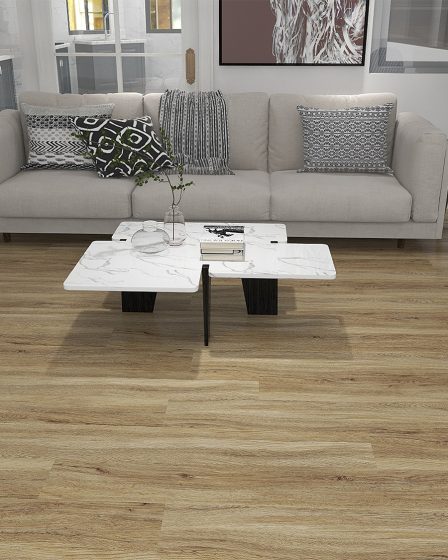 Idealker SPC pod 180x1220x4x1 mm, rustikalni hrast, prirodni/neutralni – slika 1
