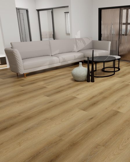 Idealker SPC pod 180x1220x4x1 mm, prirodni hrast, svjetli – slika 2