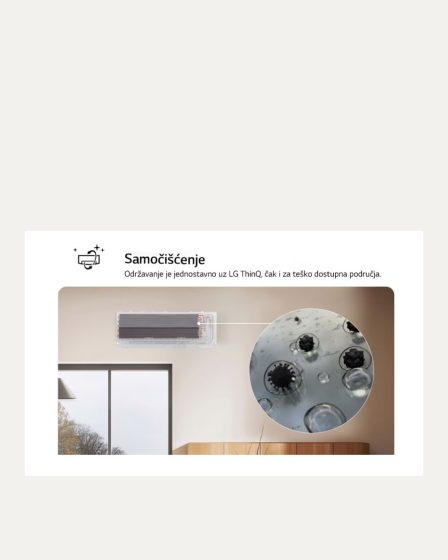 LG ARTCOOL AI Air Mirror klima uređaj 3,5 kW – unutarnja jedinica – slika 4