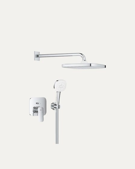 Grohe Cubeo Podžbukni tuš set s Tempesta 250 - krom