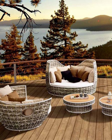 Idealaqua Shenzhou vrtni krevet 188x188 cm – slika 1