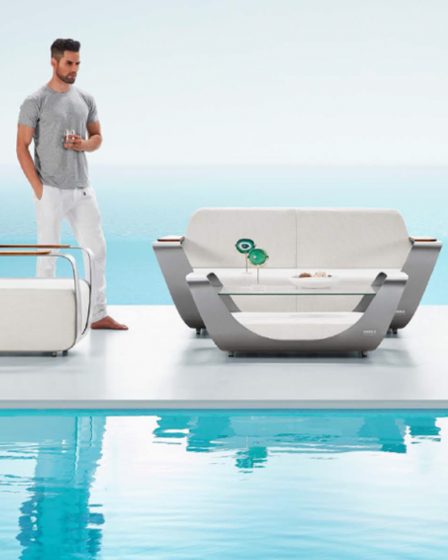 Idealaqua Onda Pininfarina vrtni dvosjed – slika 1