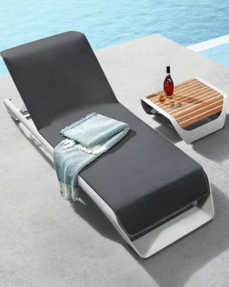 Idealaqua Onda Pininfarina vrtni stolić 60x65 cm – slika 1