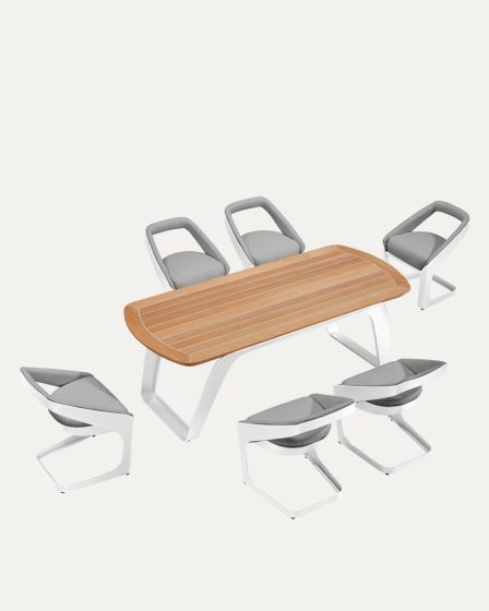 Idealaqua Onda Pininfarina vrtni stol 211x90 cm – slika 1