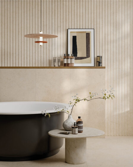 Pločica Fontana Lutezia Ivory Ret 60x120 cm – slika 1